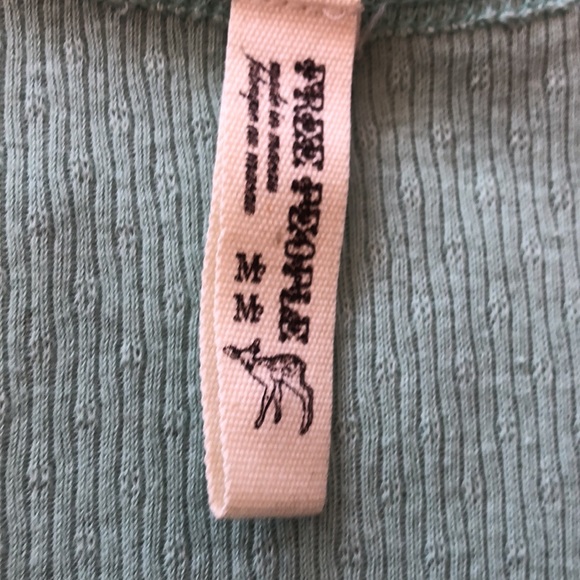 Free People soft knit lace tank - Picture 4 of 4